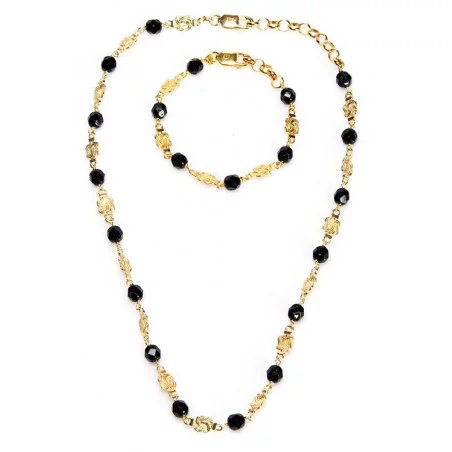 Gouden Surinaamse ketting | Surinaams goud. Gouden mattenklopper ketting