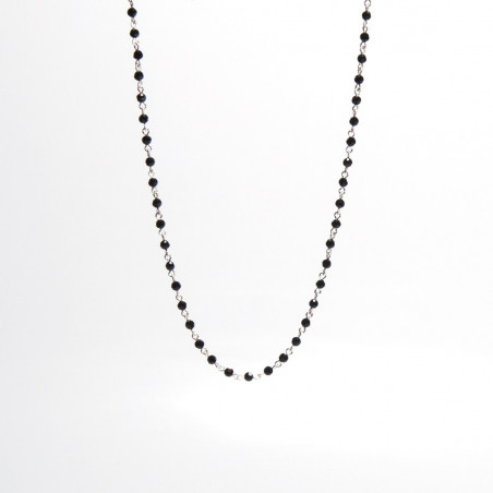 Ogri ai ketting | Surinaamse zwarte kralen ketting