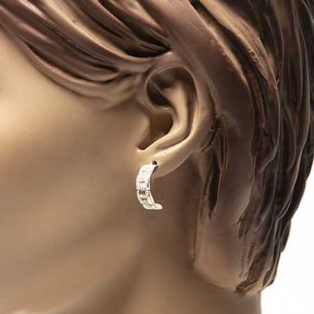 Rolex oorbellen dames en heren | Rolex oorbellen zilver
