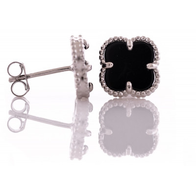 Cleef oorbellen zilver | Van Cleef Arpels oorbellen zilver