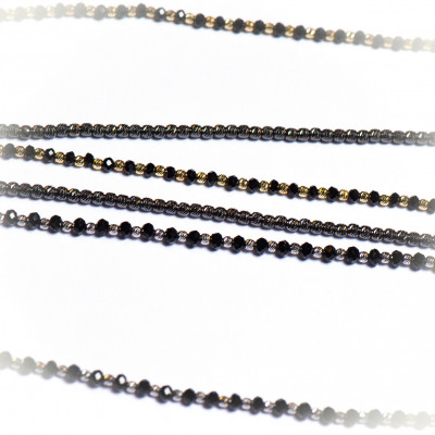 zwart zilver sieradenset | Surinaamse sieradenset