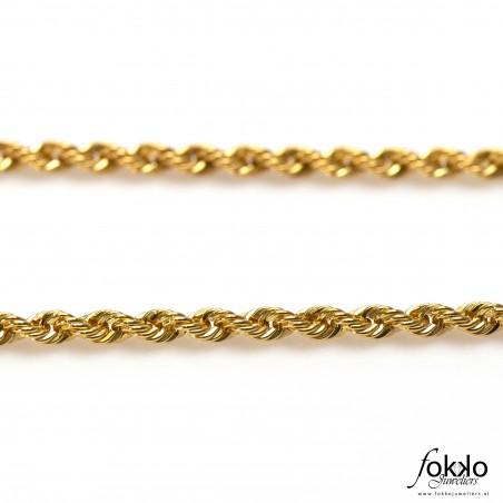 Rope chain gold | Rope chain goud Surinaams