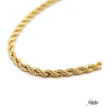 Rope chain 18K | Surinaams 18K goud