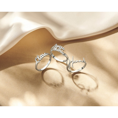 gepersonaliseerde naamring | Eigen ring ontwerpen naam