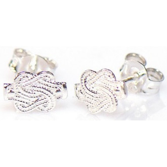 Mattenklopper oorbellen zilver | Mattenklopper oorbellen Fokko | Surinaamse juwelier