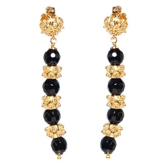 Surinaamse gouden oorbellen | Surinaamse oorbellen goud 18 karaat