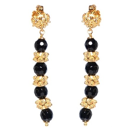 Surinaamse gouden oorbellen | Surinaamse oorbellen goud 18 karaat