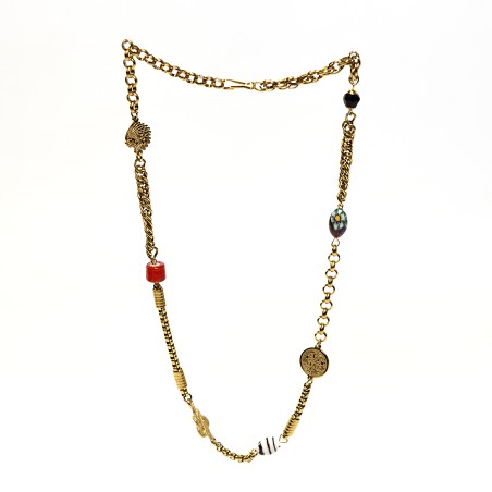 Ala kondre ketting stainless steel