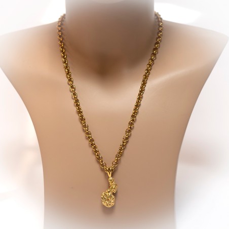 Lontai ketting piet piet hanger stainless steel | Suriname stainless steel