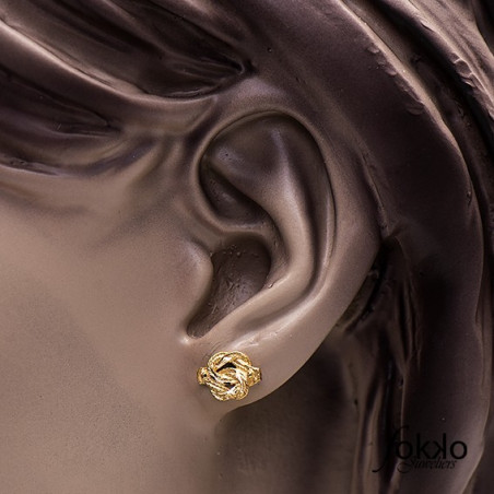 Mattenklopper oorbellen | Surinaams goud