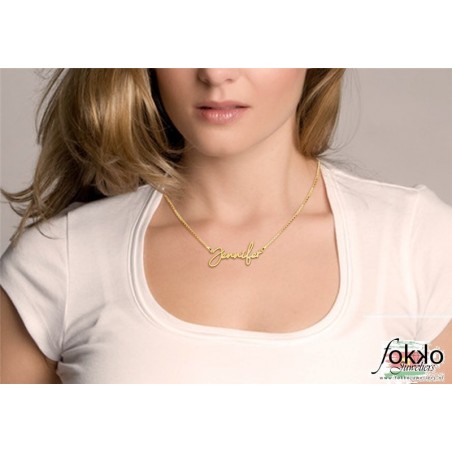 goud in termijnen betalen | gouden naamketting