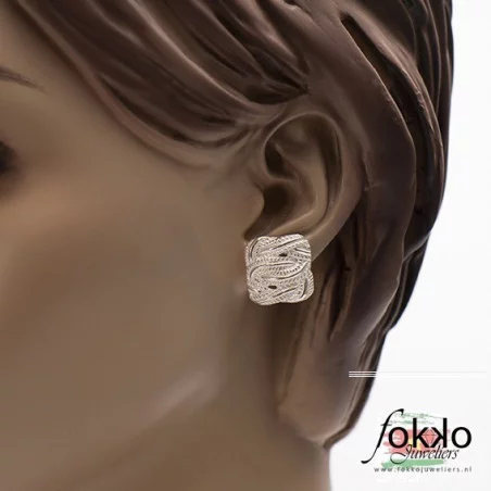 Mattenklopper oorbellen | Surinaamse oorbellen | Surinaamse sieraden