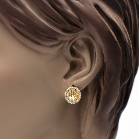 Rolex oorbellen met kroon | Rolex sieraden | Rolex jewelry