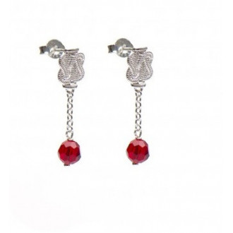 Mattenklopper oorbellen | Mattenklopper ingi kralen