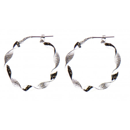 Surinaamse zilveren creolen | Surinaamse oorbellen