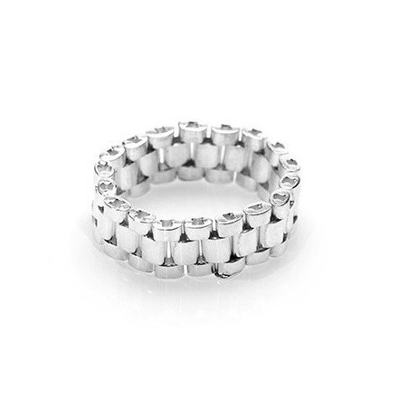 Rolex schakel ring | Rolex jewelry | Rolex ring | Rolex silver
