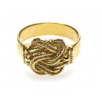 Mattenklopper ring | Gouden mattenklopper ring | Surinaams goud
