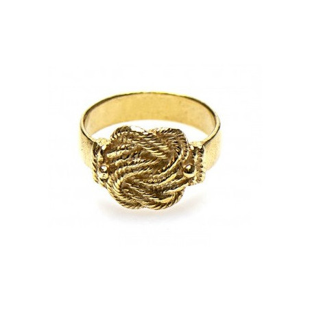 Mattenklopper ring | Gouden mattenklopper ring | Surinaams goud
