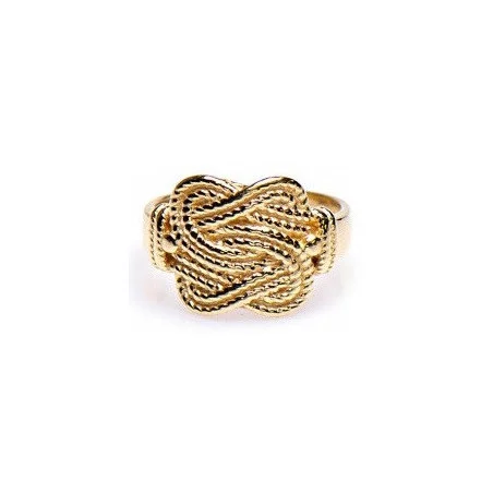 Gouden mattenklopper ring | Surinaams goud | Gouden mattenklopper ring dames heren