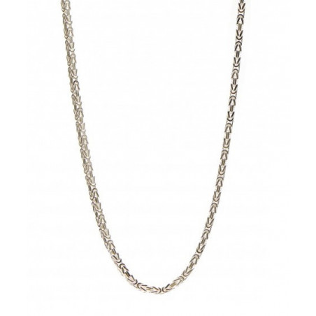 Koningsketting kopen | Koningsketting vierkant | Koningsketting zilver