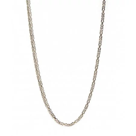 Koningsketting kopen | Koningsketting vierkant | Koningsketting zilver