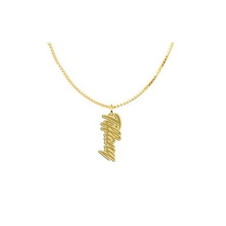 14 karaat gouden naamhanger | zelf je gouden ketting samenstellen