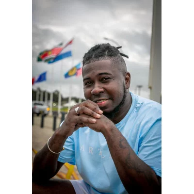 Mattenklopper ring (maat M). Surinaamse sieraden. Surinaamse ring.