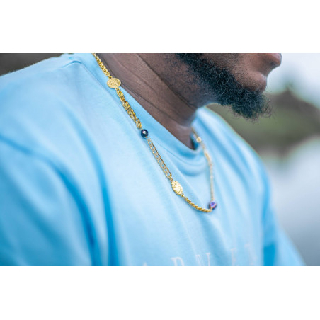 Alla kondre ketting Damaru | Damaru sieraden Suriname