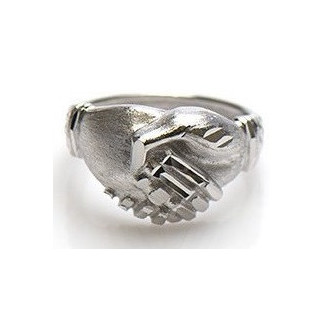 Surinaamse vriendschapsring | Surinaamse ring | vriendschapsring zilver heren